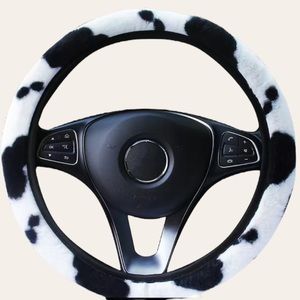 Cow Print Steering Wheel Cover
